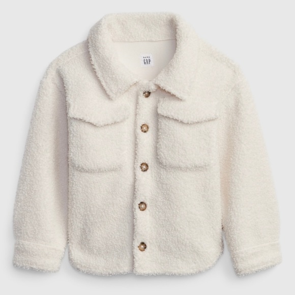 GAP Jackets & Coats Toddler Sherpa Jacket Poshmark